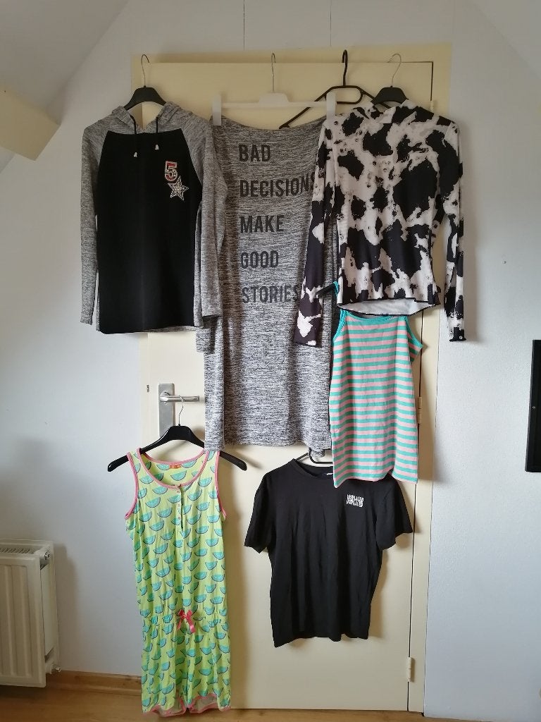 Kleren - Maat 170 / 176 - Set van 7, Gebruikt, Setje, Diverse, Verzenden