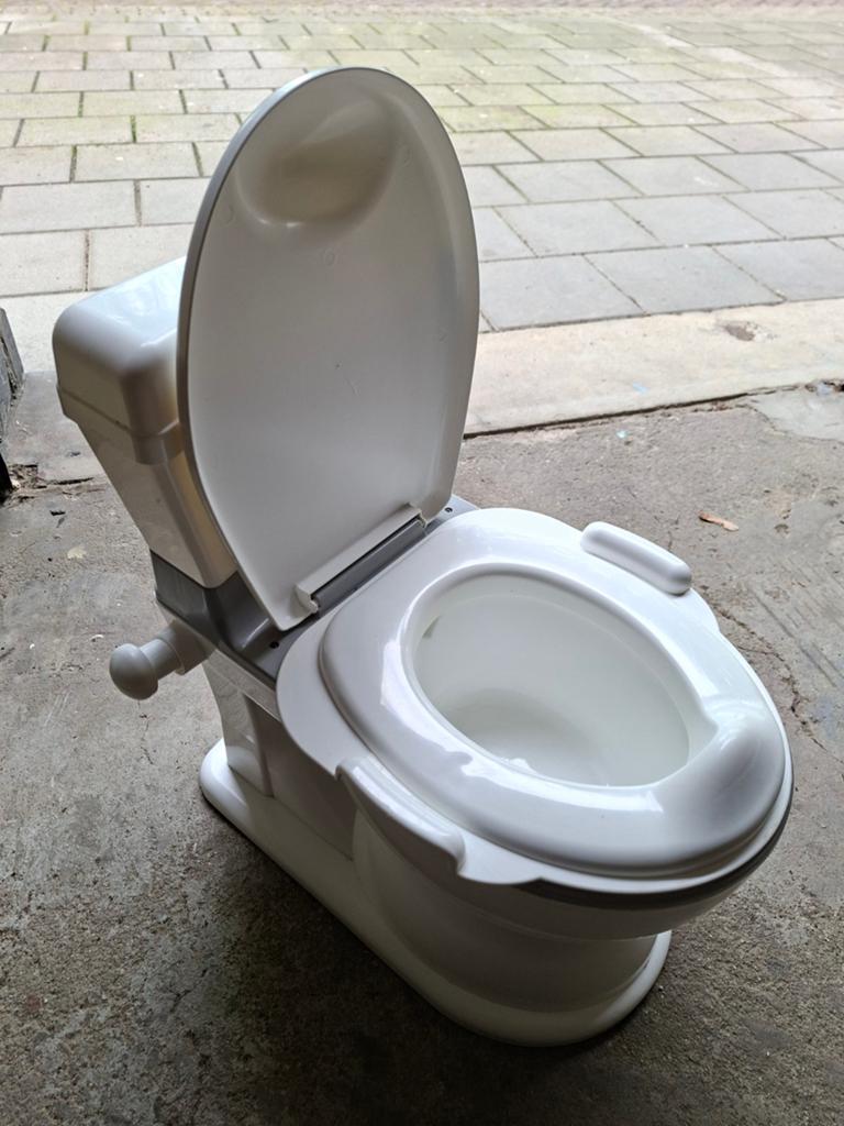 Kinder wc, Ophalen, Zo goed als nieuw