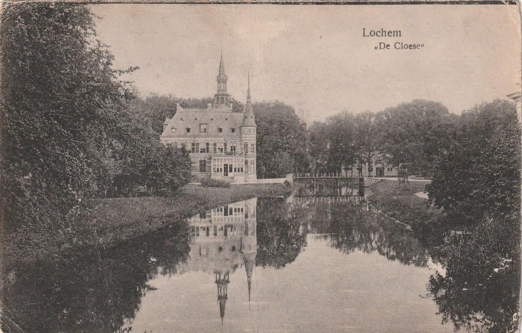 LOCHEM De Cloese, Verzamelen, Ansichtkaarten | Nederland, Gelopen, Gelderland, Voor 1920, Verzenden