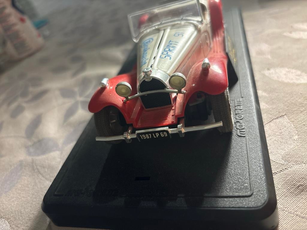 Bugatti 55 modelauto - Majorette - Sprint 91, Hobby en Vrije tijd, Modelauto's | 1:43, Gebruikt, Auto, Overige merken, Ophalen of Verzenden