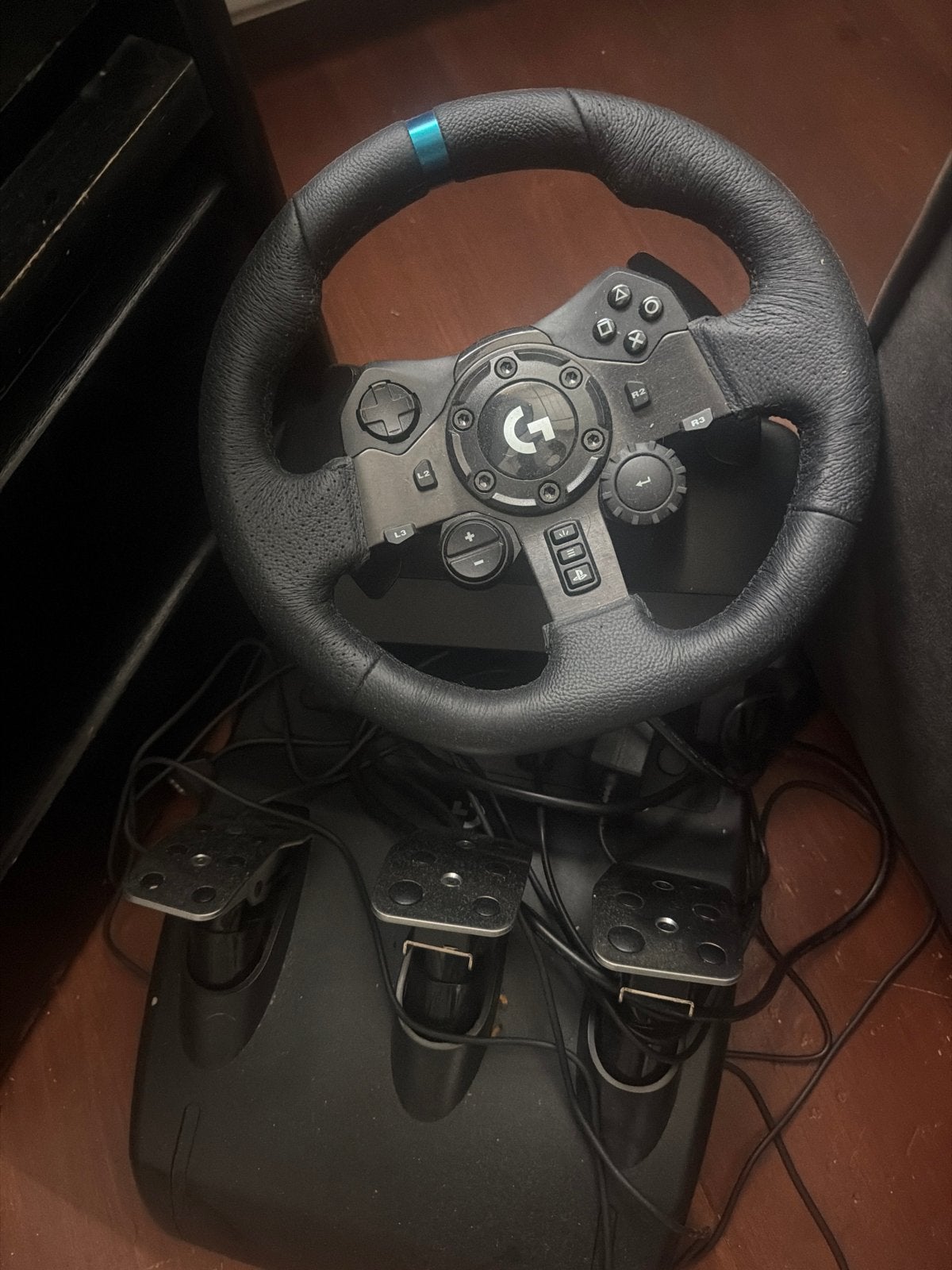 Logitech G G923 Racestuur en pedalen - Zo goed als nieuw, Racestuur, Force feedback, Ophalen of Verzenden, Zo goed als nieuw