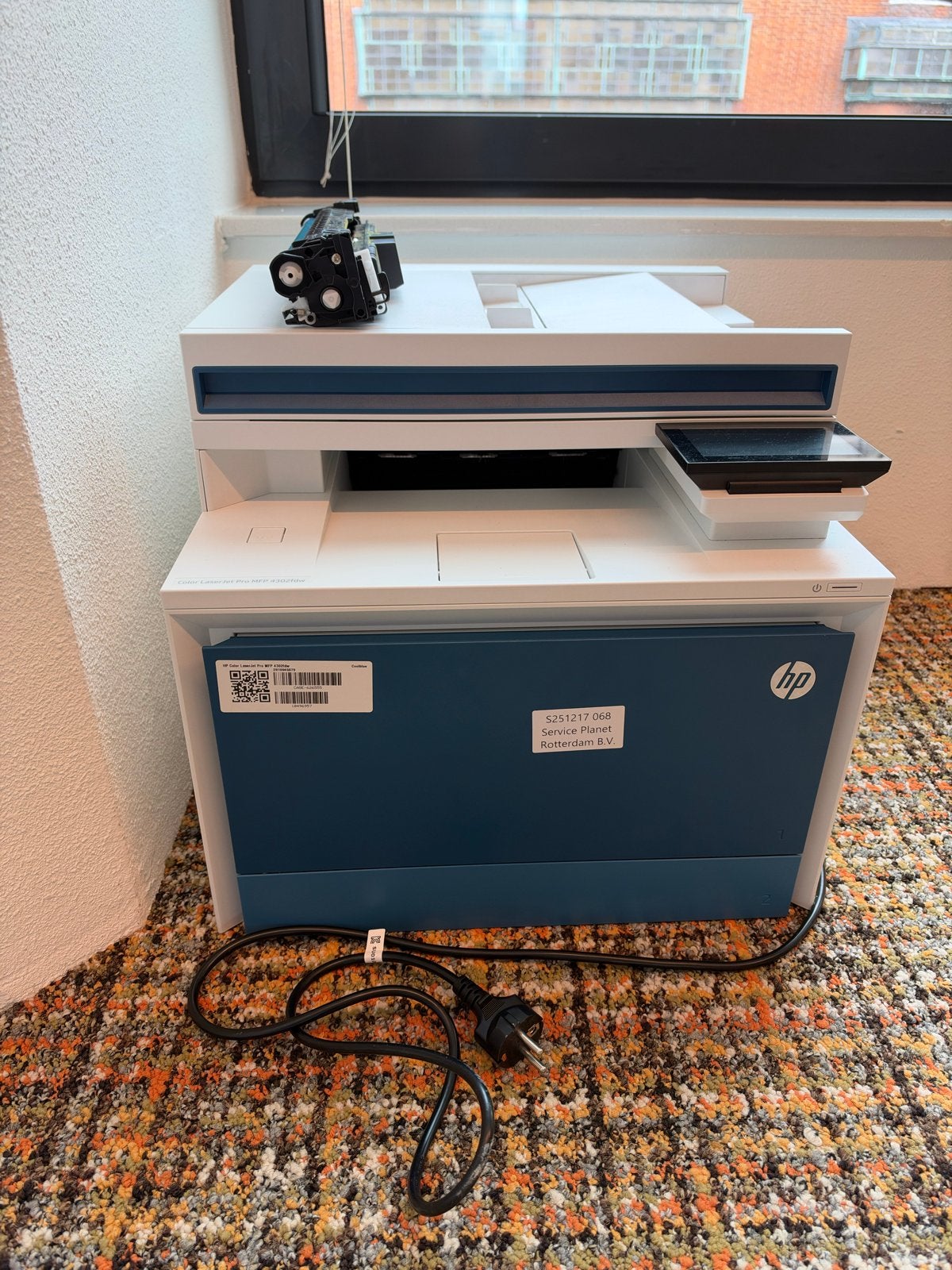 HP Color LaserJet Pro MFP 4302fdw All-in-One Printer, Computers en Software, Ophalen, Faxen, All-in-one, Niet werkend
