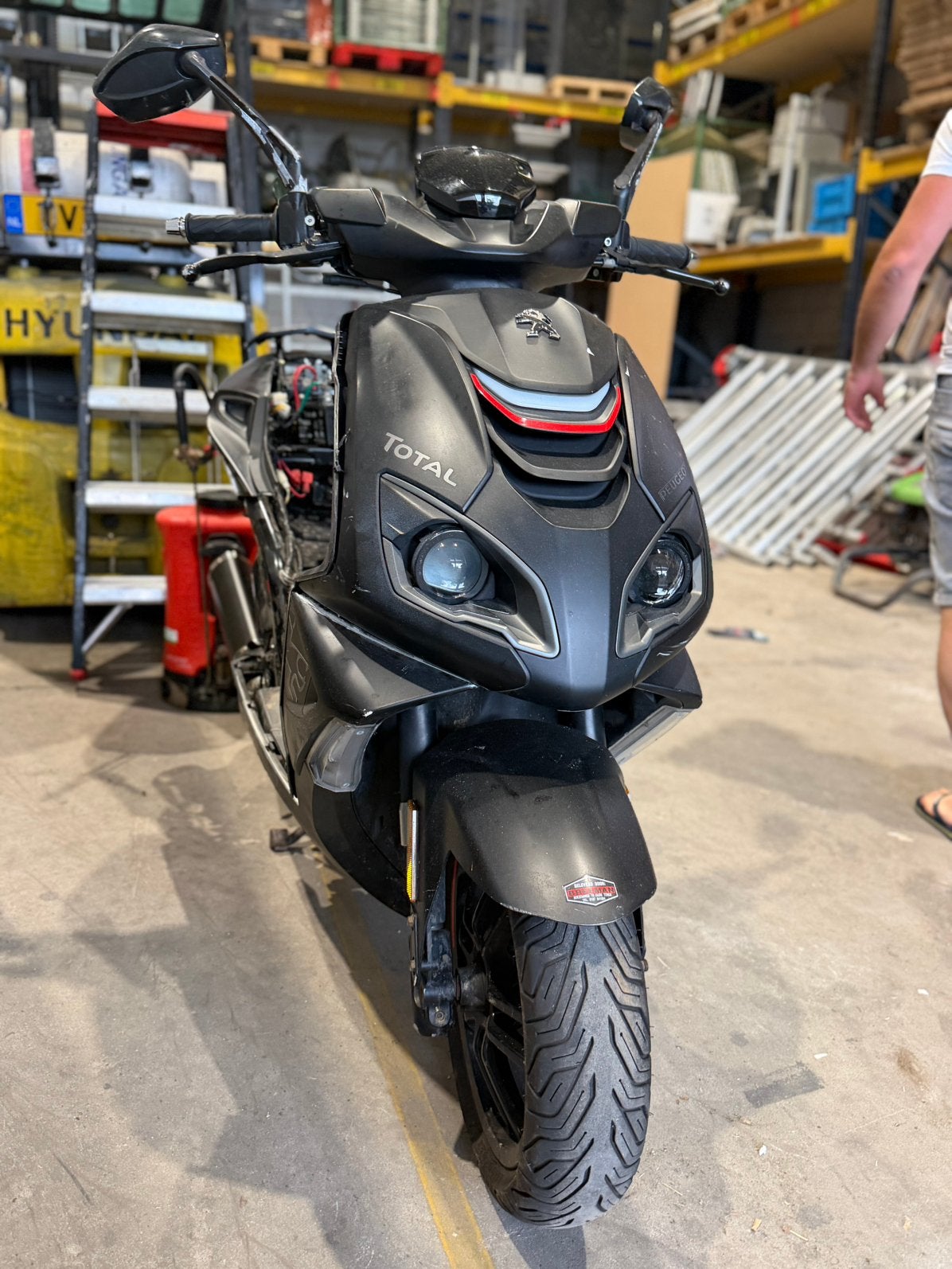 Speedfight 4 opknapper, Fietsen en Brommers, Scooters | Peugeot, Ophalen, Zo goed als nieuw, Benzine, Speedfight