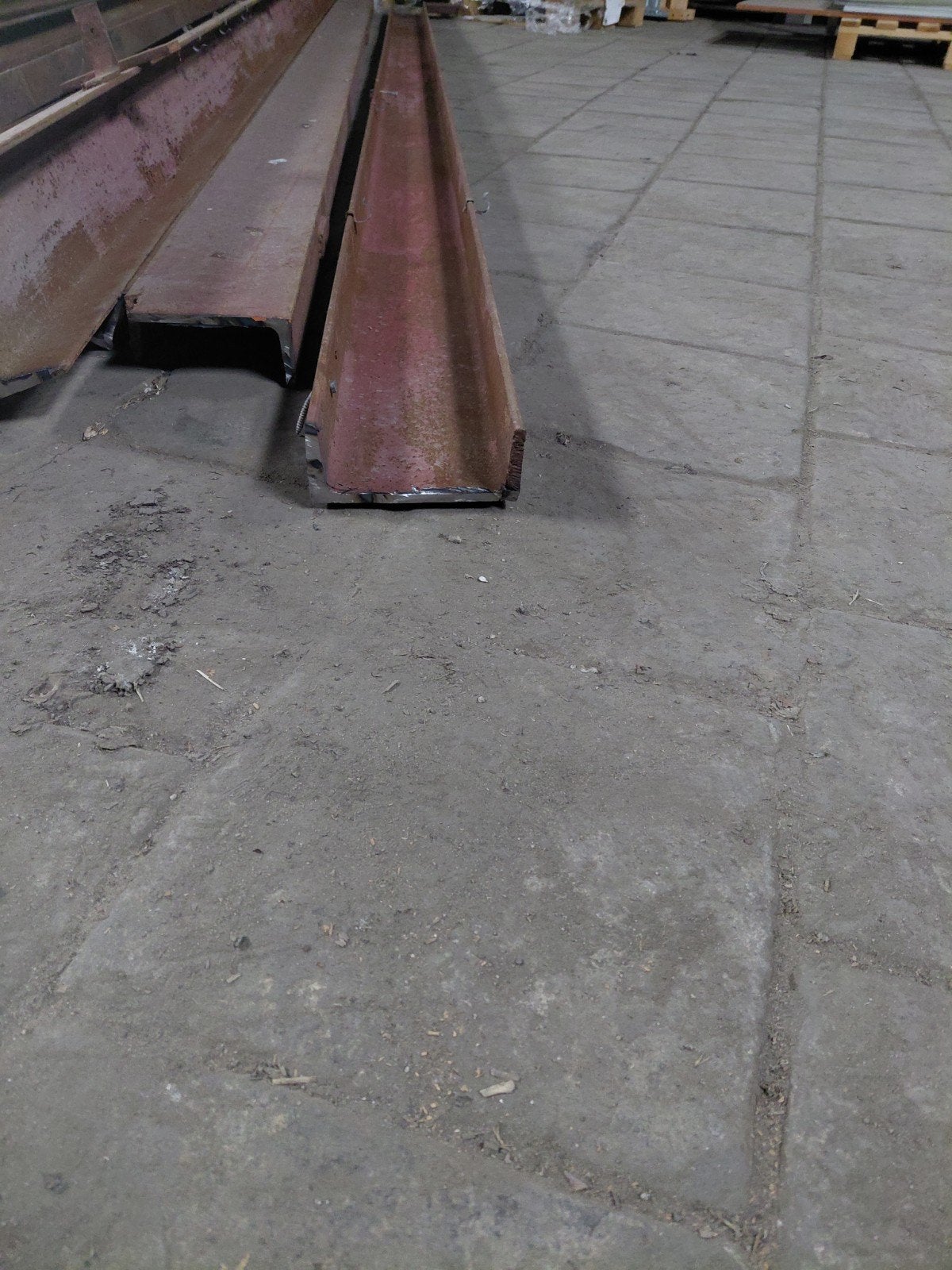 Metalen u balken, 4,8 meter lang, Ophalen of Verzenden, Gebruikt