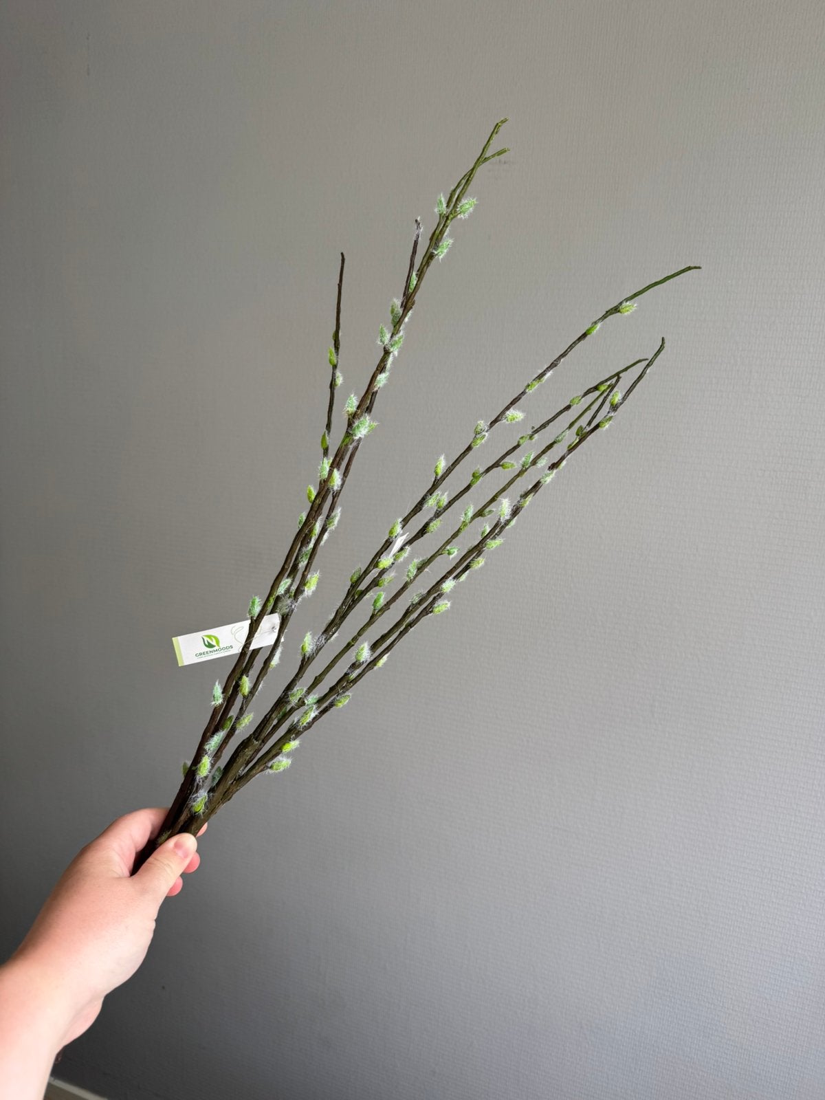 3x Kunstbloem Salix willow 70 cm, Ophalen, Zo goed als nieuw