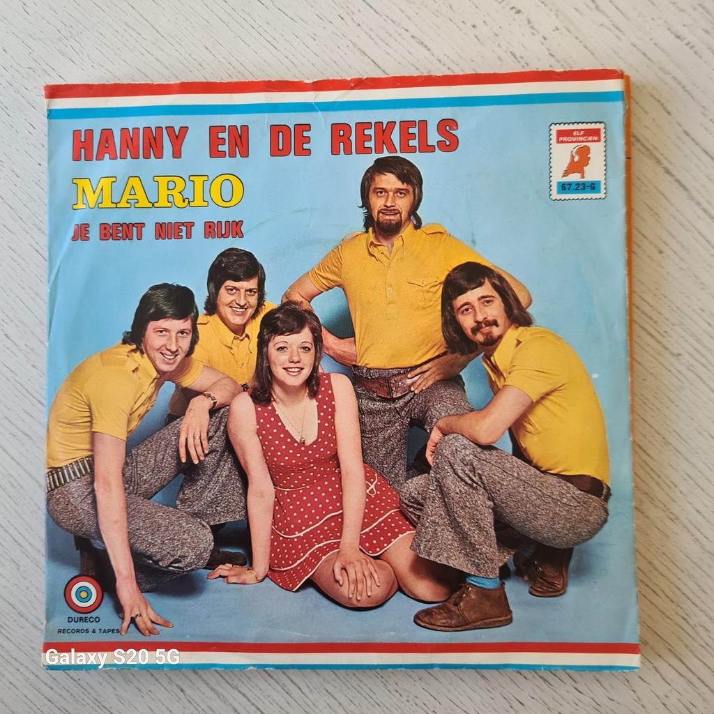 Hanny en de Rekels - Mario, Cd's en Dvd's, Ophalen of Verzenden, Gebruikt, Overige formaten, Levenslied of Smartlap