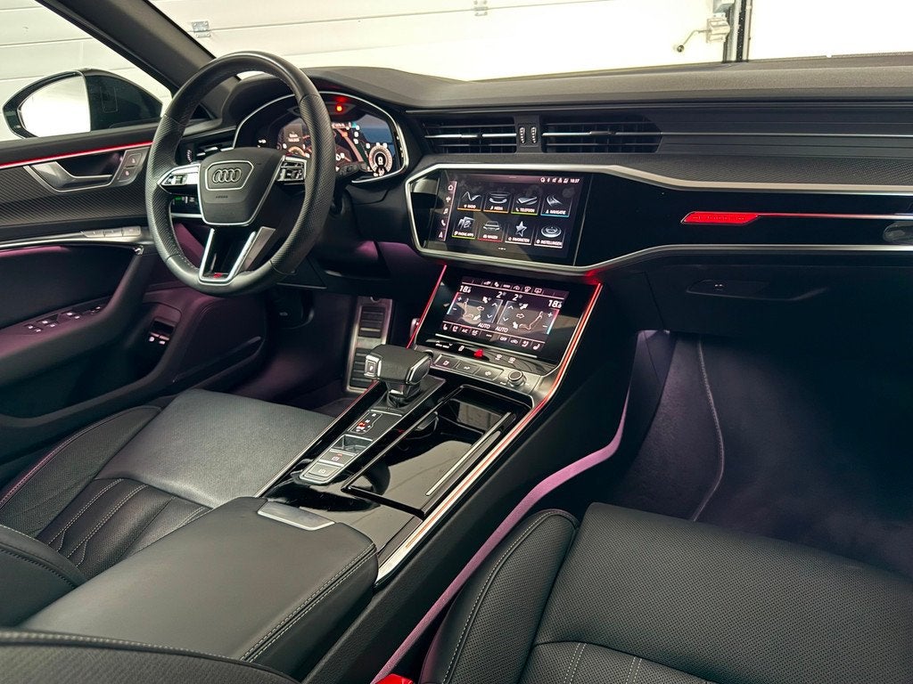 Audi A6 Avant 55 TFSI e quattro S6 Competition Pano B&O Nigh, Auto's, Automaat, Adaptive Cruise Control, 14 kWh, Gebruikt