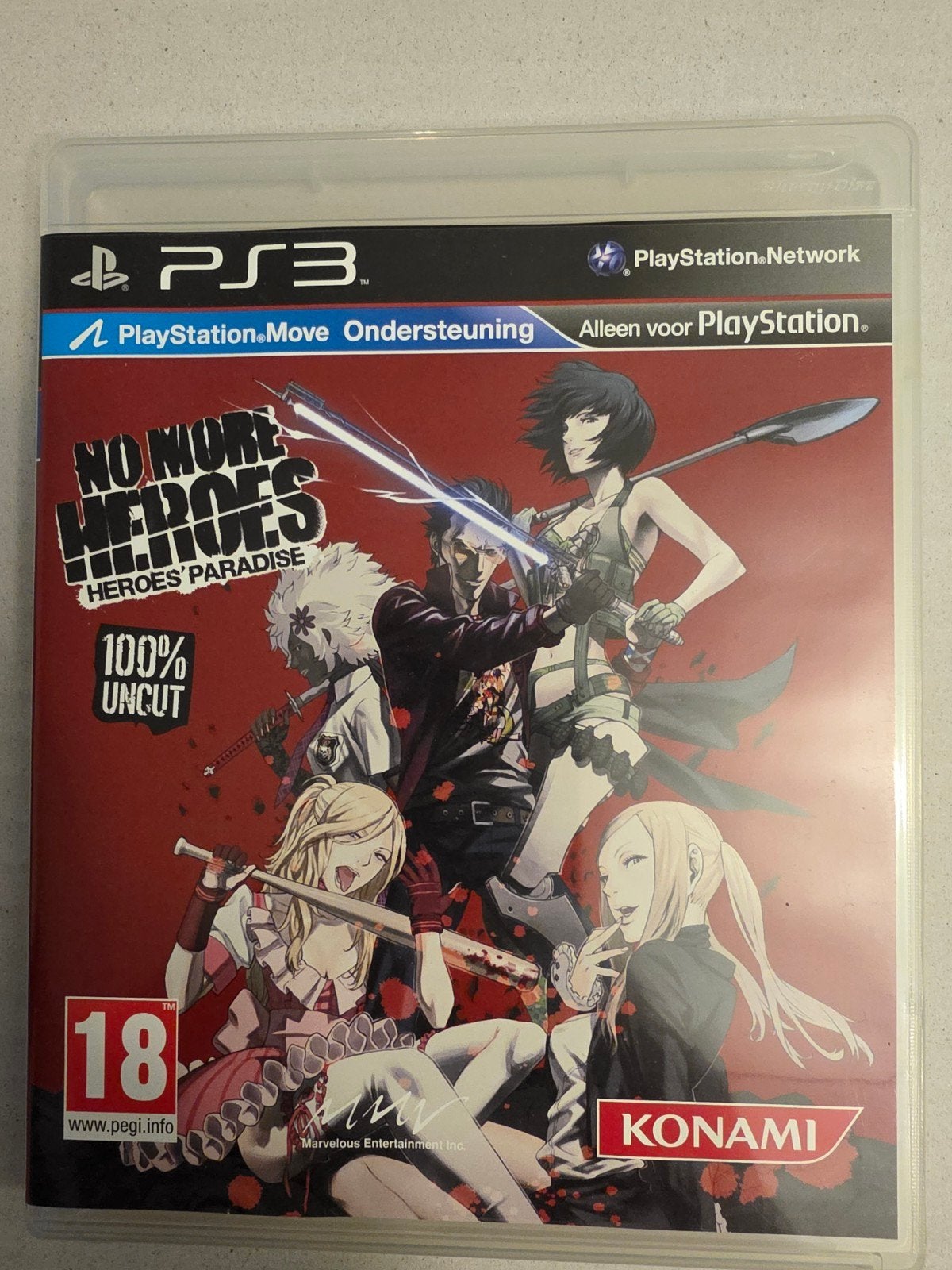 No More Heroes: Heroes' Paradise PS3, Avontuur en Actie, Vanaf 18 jaar, 1 speler, Ophalen of Verzenden