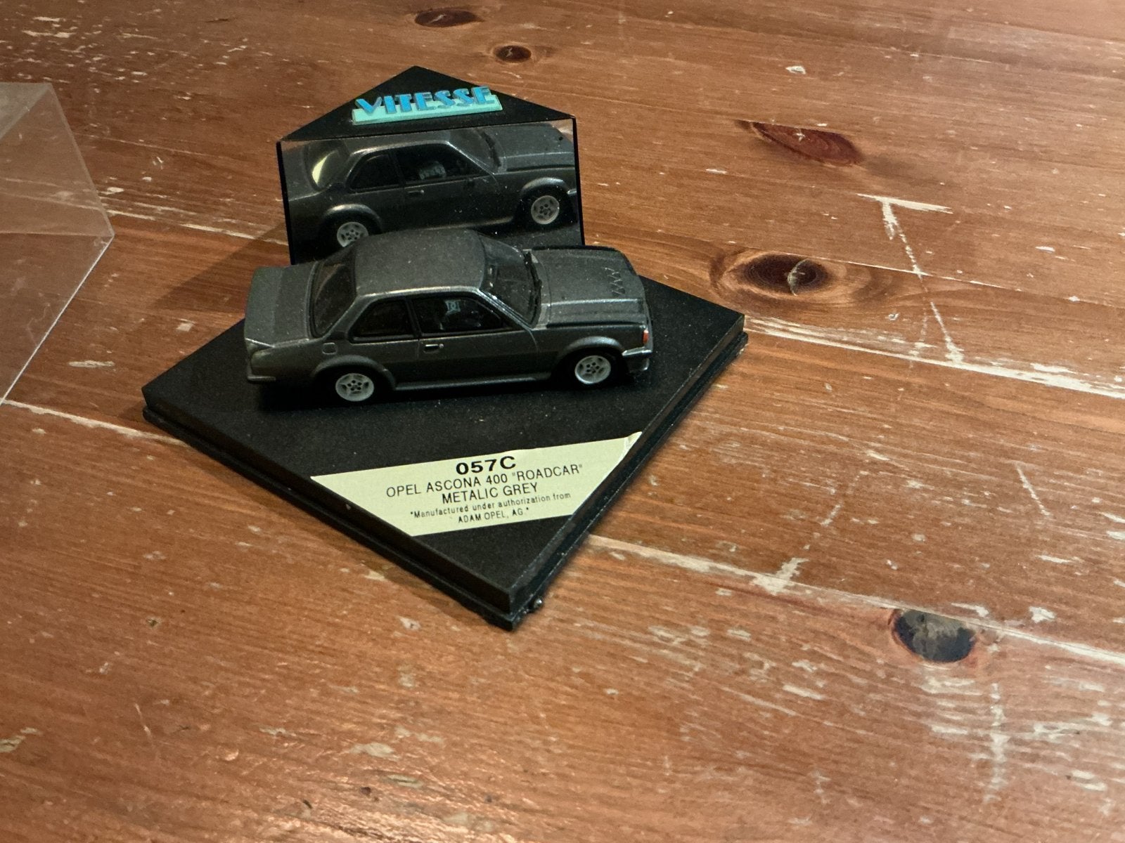 Vitesse Opel Ascona 400 'Roadcar' Metallic Grey, Ophalen of Verzenden, Zo goed als nieuw, Auto, Overige merken