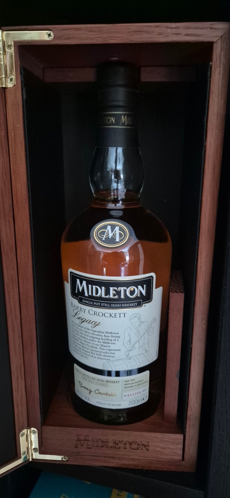 Midleton Barry Crockett Legacy,  oude uitvoering b, Ophalen, Nieuw