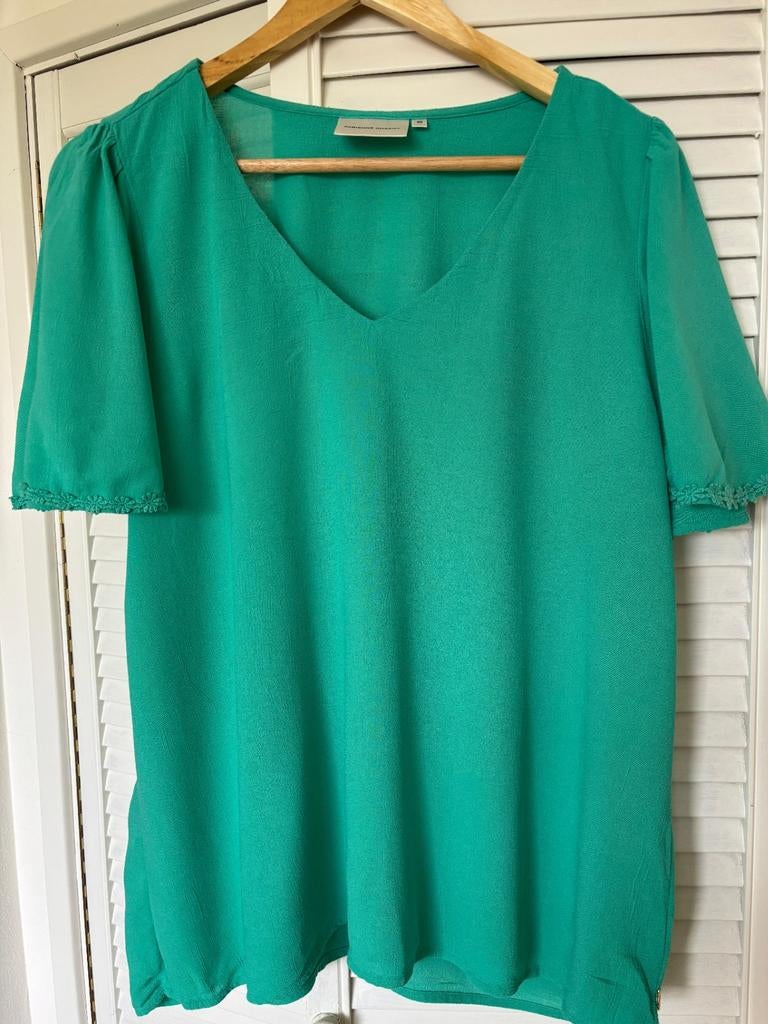 Leuk shirt Fabienne Chapot, Ophalen of Verzenden, Zo goed als nieuw, Maat 38/40 (M), Korte mouw