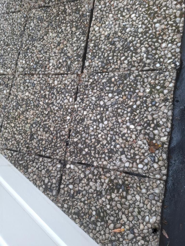Terrastegels voor tuin of dakterras, Ophalen, Gebruikt, Minder dan 5 m², Grind