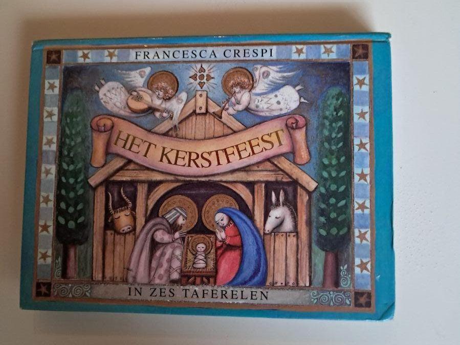 het kerstfeest / Francesca Crespi nieuw in zes tafrelen, Diversen, Kerst, Zo goed als nieuw, Ophalen of Verzenden