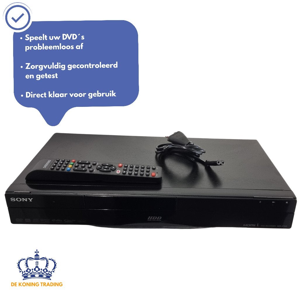 Sony RDR-AT105 | Harddisk Recorder | DVD Recorder | DVD, Audio, Tv en Foto, Verzenden, Met harddisk, Sony, Dvd-recorder