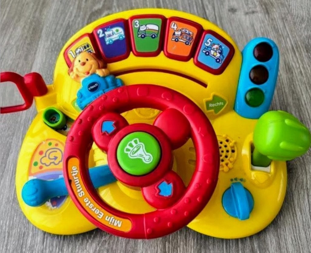 Speelgoed  Vtech Mijn eerste stuurtje, Kinderen en Baby's, Speelgoed | Vtech, Ophalen, Gebruikt, 6 maanden tot 2 jaar