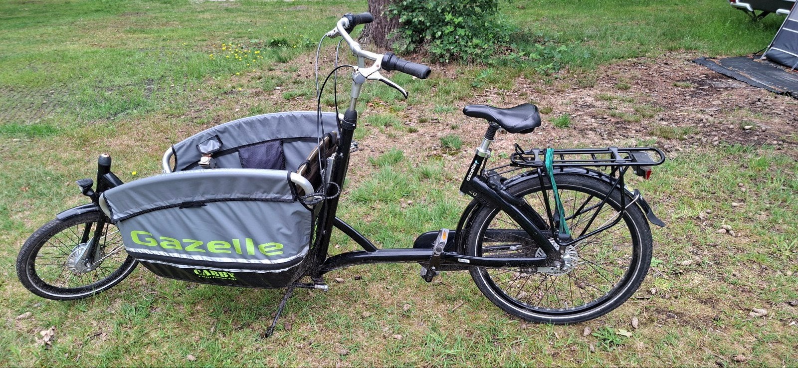 Bakfiets, Fietsen en Brommers, Ophalen, Gebruikt, 2 kinderen, Huif