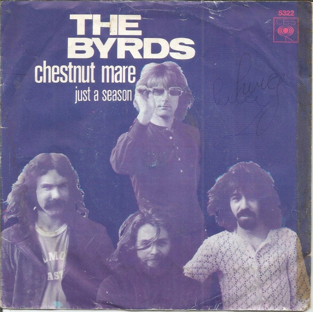 The Byrds – Chestnut Mare (1970), Cd's en Dvd's, Vinyl Singles, Gebruikt, Fotohoes, 7 inch, Single