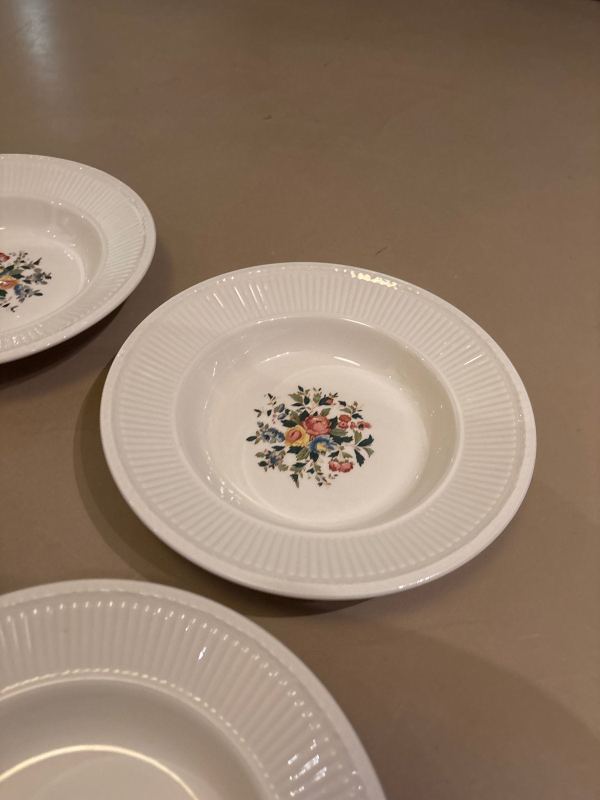 Wedgewood "Conway" borden Set van 6 diep en 6 ondiep borden, Ophalen