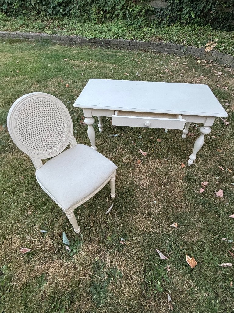 Kinder tafel bureau en stoeltje, Ophalen, Gebruikt, Tafel(s) en Stoel(en)