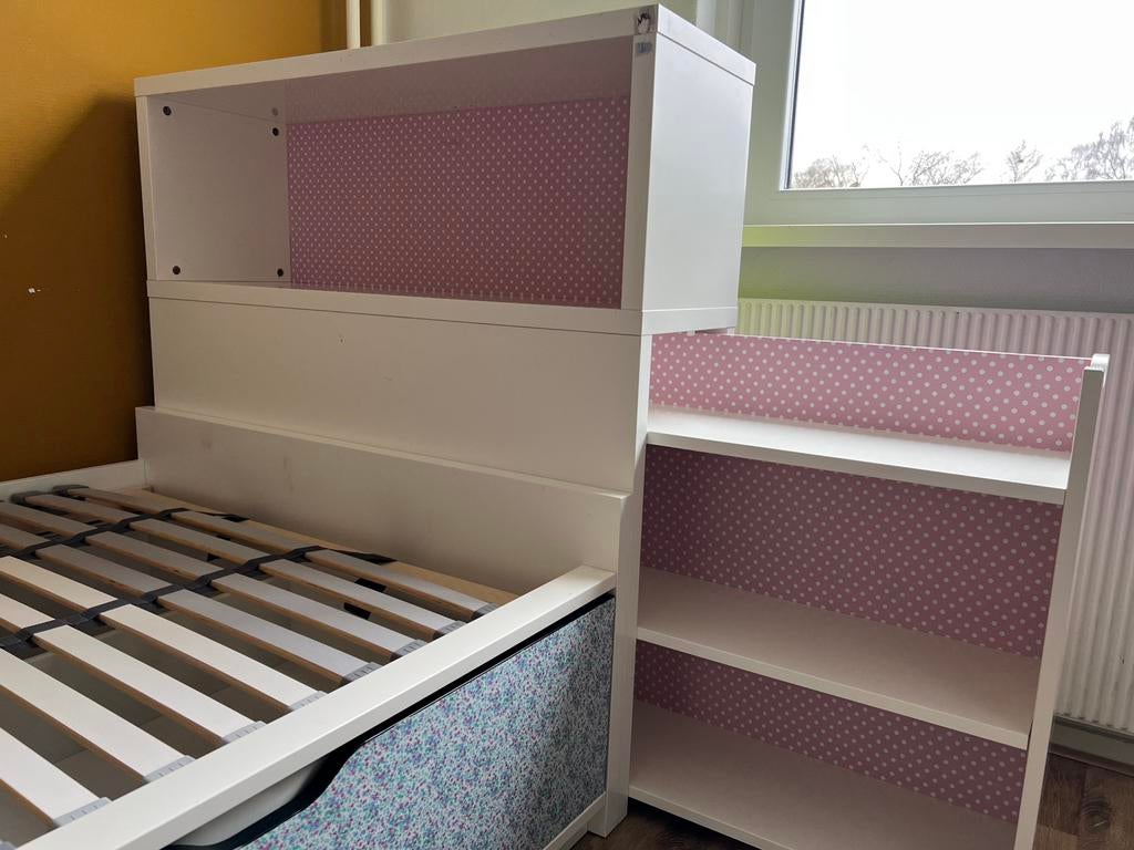 Ikea Flaxa hoofdeinde kast / nachtkastje, Ophalen, Gebruikt, Minder dan 140 cm, Minder dan 70 cm