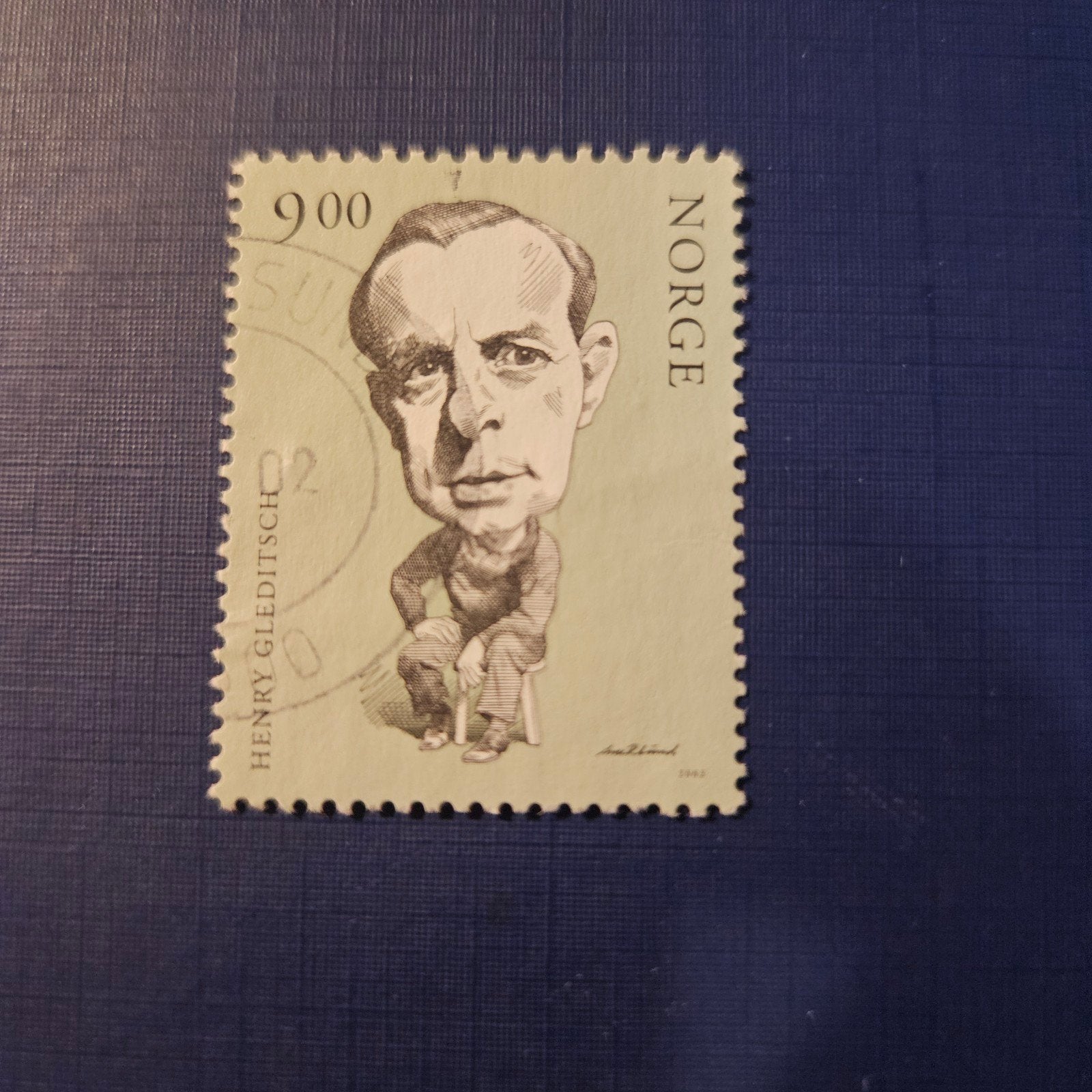 Noorwegen nr 1420, Postzegels en Munten, Postzegels | Europa | Scandinavië, Ophalen of Verzenden, Noorwegen, Gestempeld