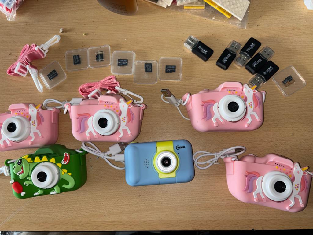 Ilona Digitale Kindercamera - Roze - HD 1080P - 32GB SD, Ophalen of Verzenden, Nieuw, Overige typen