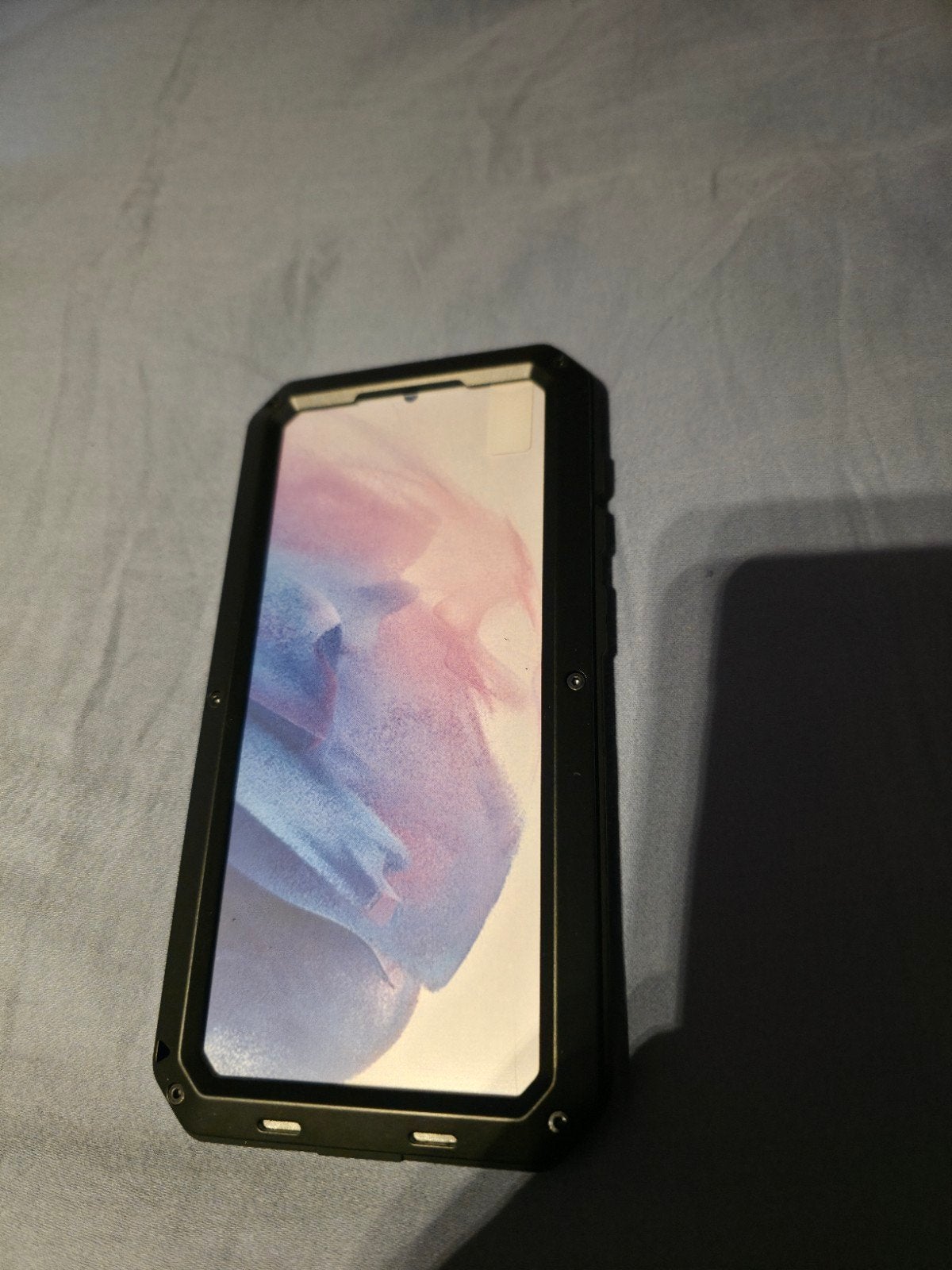 S21 samsung telefoon hoesje, Ophalen, Zwart, Nieuw, 128 GB