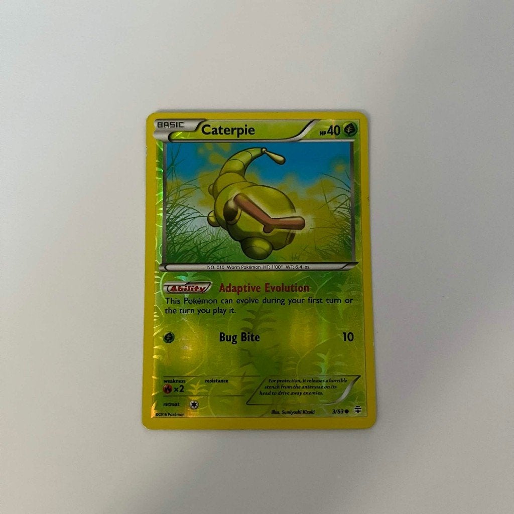Caterpie 3 | Pokemon kaarten, Ophalen of Verzenden, Zo goed als nieuw, Losse kaart