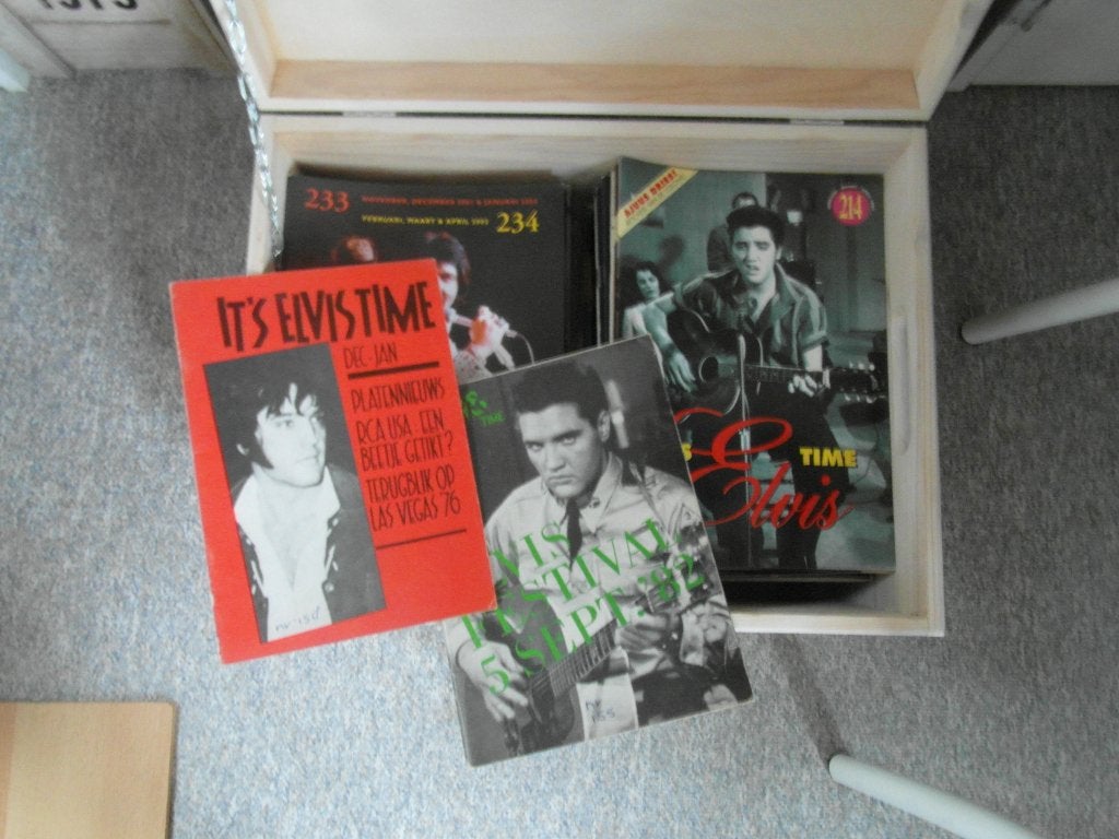collectie tijdschriften it's Elvis time, slechts €0,50 per, Ophalen of Verzenden, Zo goed als nieuw, Boek, Tijdschrift of Artikel