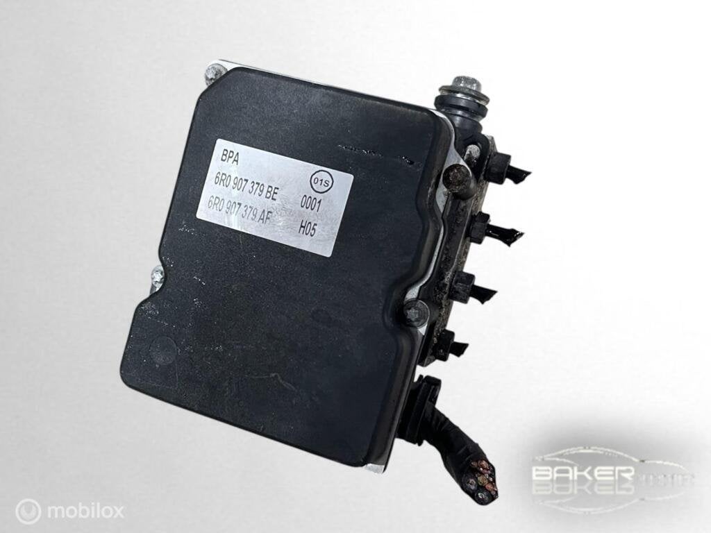 ABS pomp Volkswagen Polo 6R 1.2 TDI ('09-'14) 6R0907379BE, Gebruikt, Volkswagen, Ophalen of Verzenden, Volkswagen