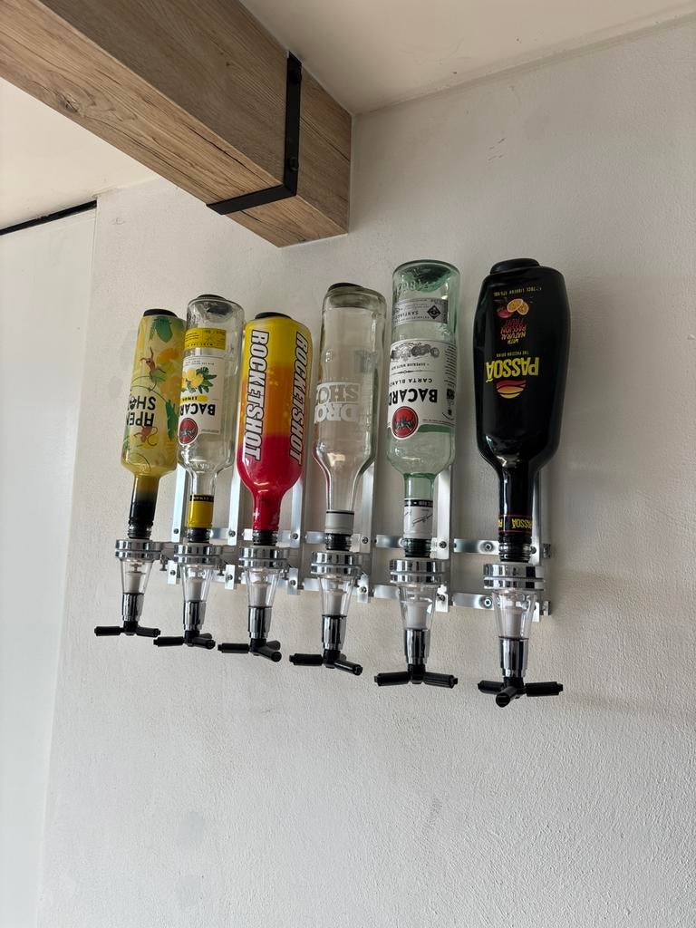 Drankrek 6 flessen, Witgoed en Apparatuur, Ophalen, Zo goed als nieuw, Overige merken