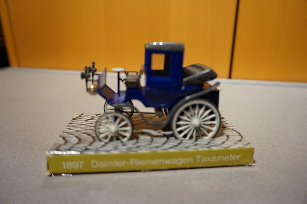 Mercedes; Daimler Riemenwagen-Taxameter 1897, Ophalen of Verzenden, Zo goed als nieuw, Bus of Vrachtwagen, Overige merken