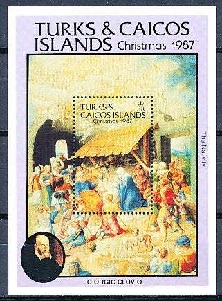 Turks & Caicos eilanden 1987 M790 blok 67 pf., Ophalen of Verzenden, Postfris, Noord-Amerika