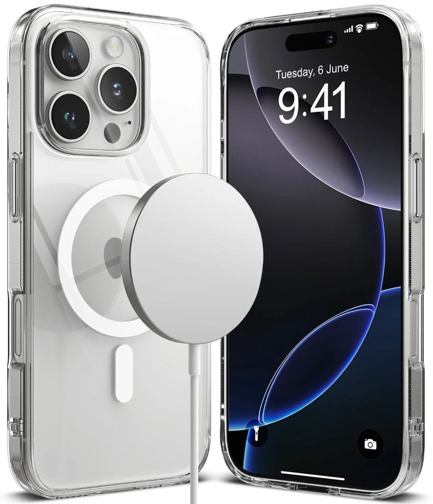 Magsafe-ondersteunde Backcover Set voor Apple iPhone 16 Pro, Verzenden, Nieuw, Frontje of Cover