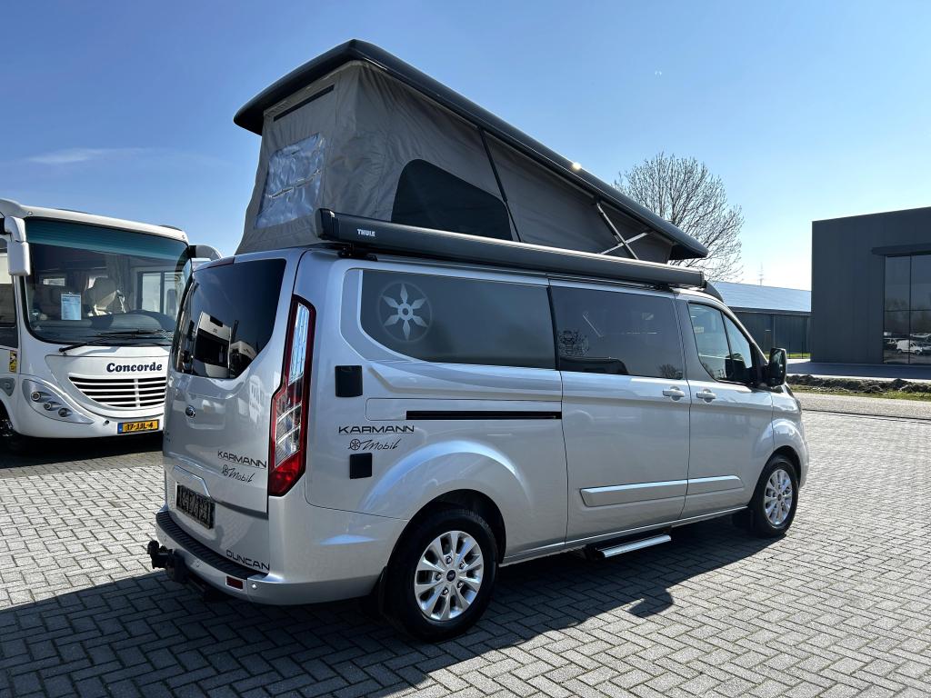 Karmann Duncan 550/WC/Hefdak/Automaat/2025/uniek, Automaat, Buscamper of Camperbus, Ford, Bedrijf