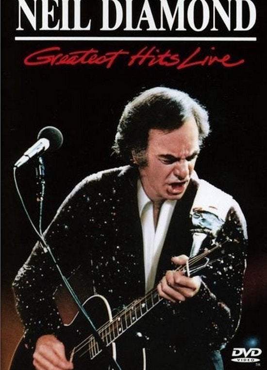 Neil Diamond - Greatest Hits Live (DVD), Alle leeftijden, Ophalen of Verzenden, Zo goed als nieuw, Concert
