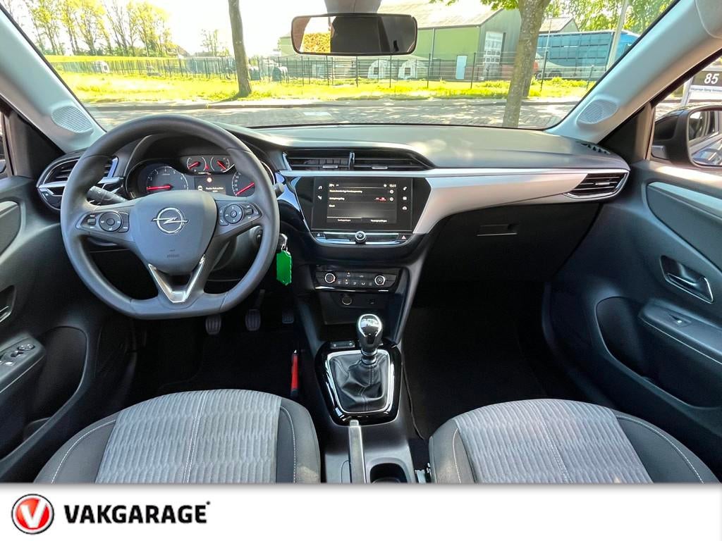 Opel Corsa 1.2 Edition Navi/carplay Bovagrijklaarprijs !, Auto's, 12 maanden, Gebruikt, Blauw, 49 €/maand