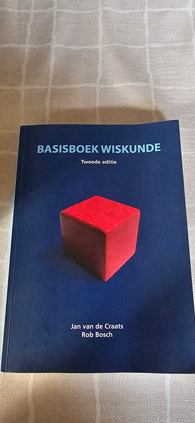 Basisboek wiskunde 2de editie, Ophalen of Verzenden, Zo goed als nieuw, Overige uitgevers, Nederlands