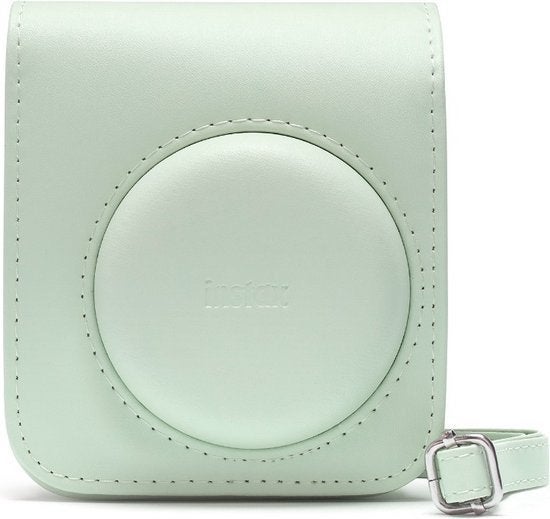 Fujifilm INSTAX mini 12 Case mint groen (Cameratas)*nieuw*, 8 inch, Bescherming voor- en achterkant, Ophalen of Verzenden, Fuji 1