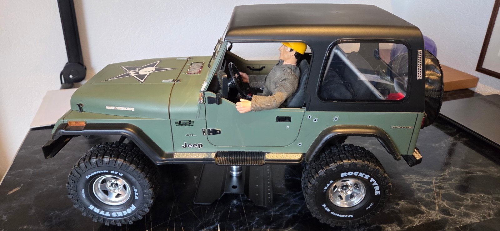 !!! JEEP WRANGLER "MASHIGAN" BAD ASS !!!, Elektro, Auto offroad, Ophalen of Verzenden, Zo goed als nieuw
