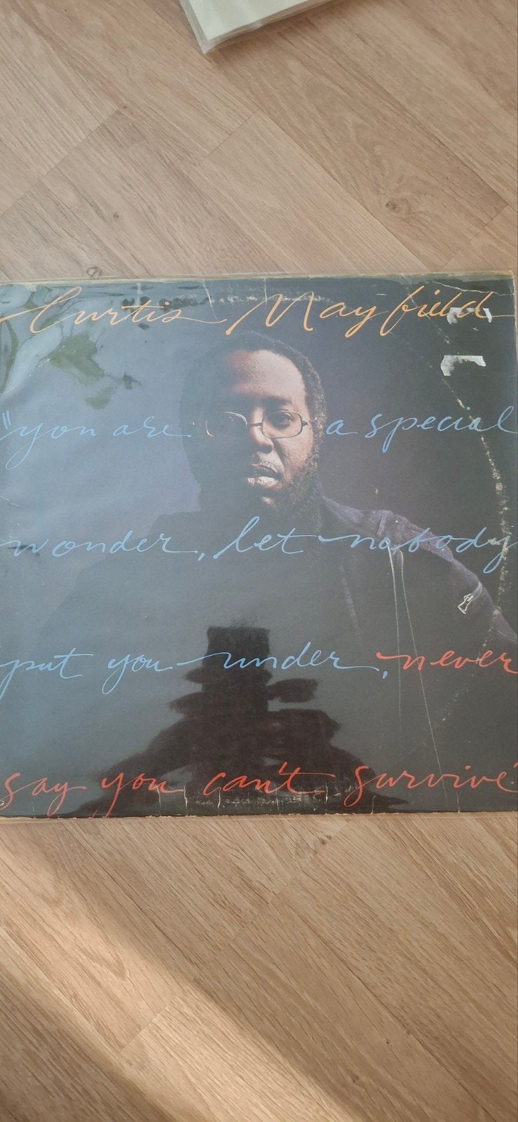 LP Curtis Mayfield - Never Say You Can't Survive, Ophalen of Verzenden, LP