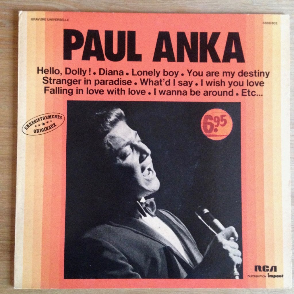 Paul Anka - 5 Albums LP, Cd's en Dvd's, Vinyl | Pop, Ophalen, Gebruikt, 12 inch, LP