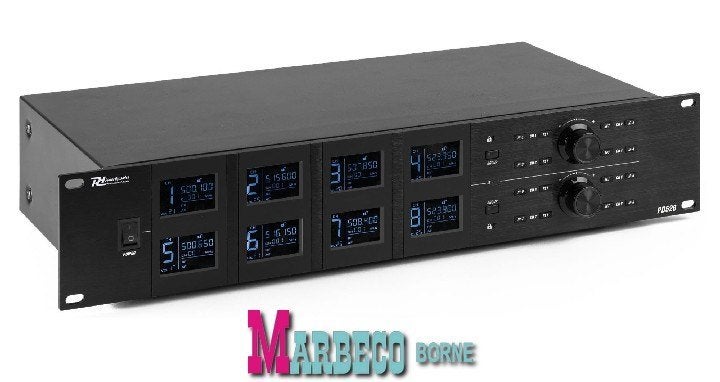 UHF Draadloze microfoonset, 8x 100-Kanaals, 8 Headsets, Info@marbeco.com, Overige typen, Draadloos, Power Dynamics