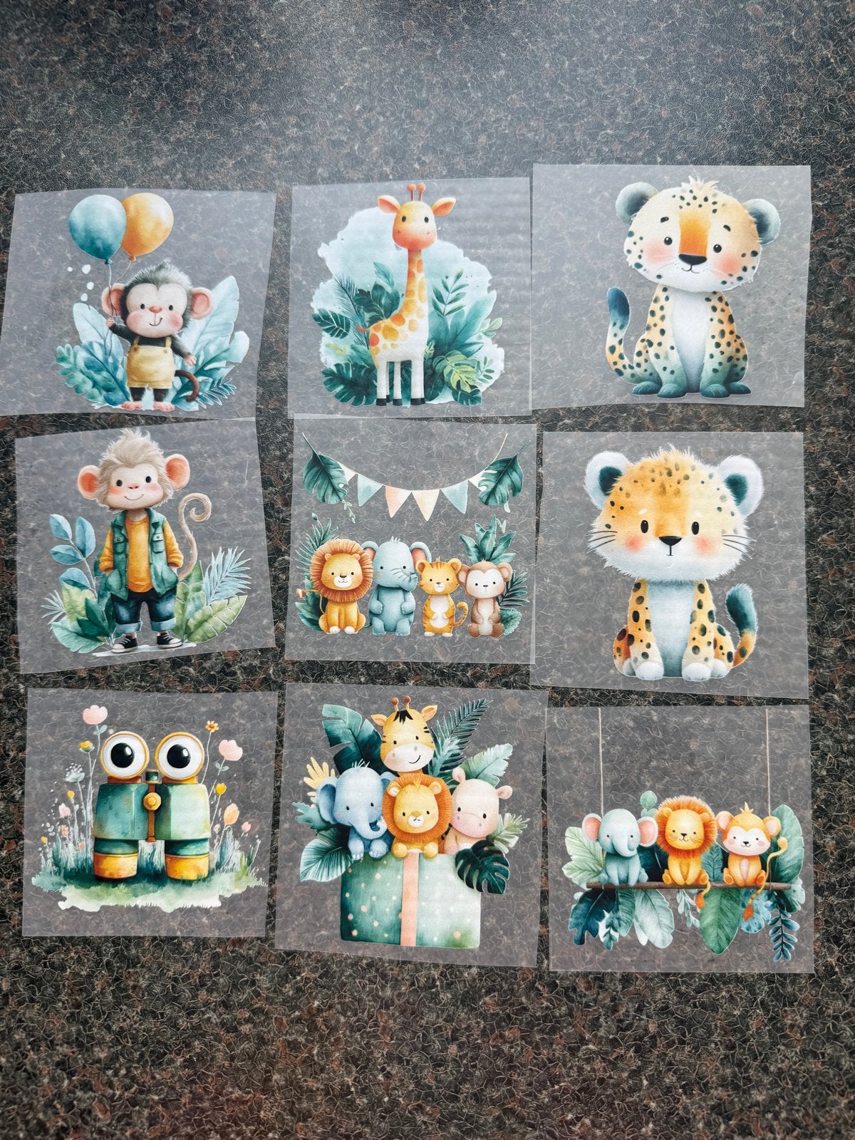 DTF Transfers Per Stuk - Diverse Leuke Designs, Zelfklevend, Nieuw, Meerkleurig, Ophalen of Verzenden