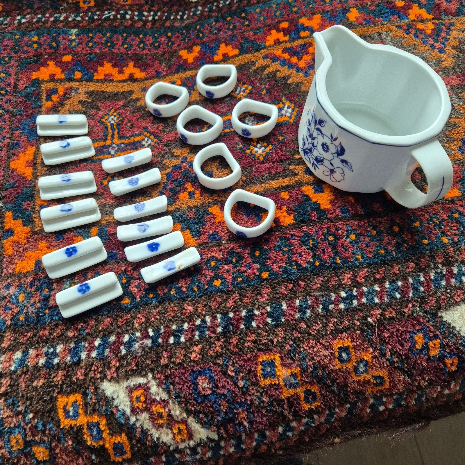 Vintage porseleinen tafelset:, Antiek en Kunst, Ophalen of Verzenden