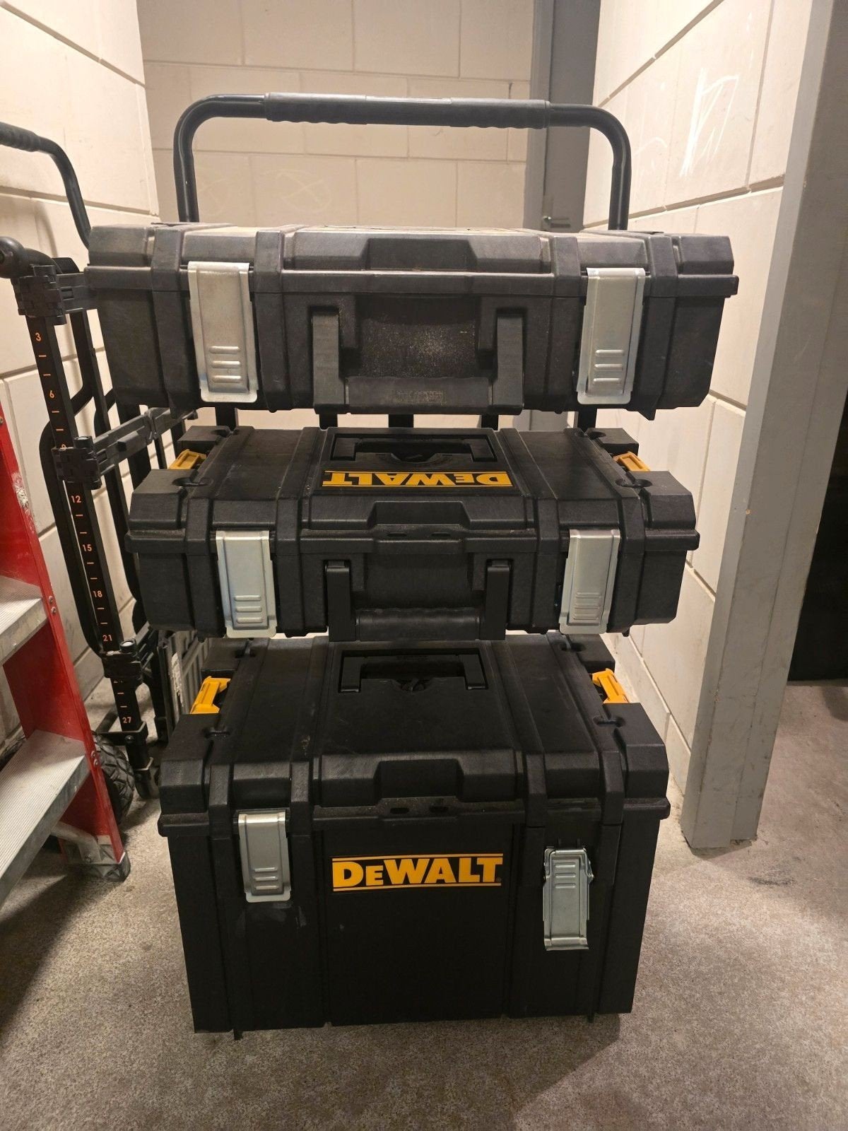 DeWalt ToughSystem 2.0 Gereedschapskisten Set (3 stuks), Ophalen, Zo goed als nieuw