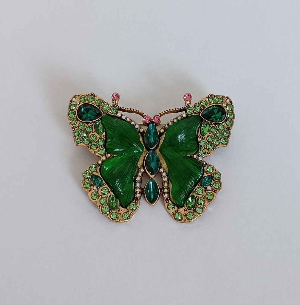 Vlinder broche, Overige materialen, 4 tot 7 cm, Overige kleuren, Nieuw