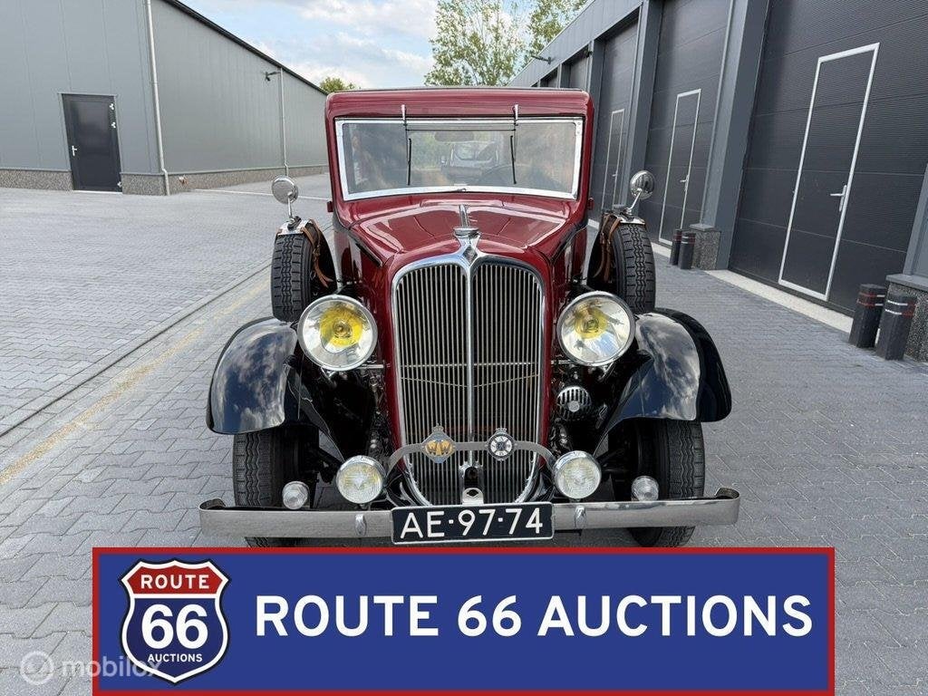 Renault Monaquatre | 1934 | Route 66 Auctions, Overige carrosserieën, Renault, Zwart, Bedrijf