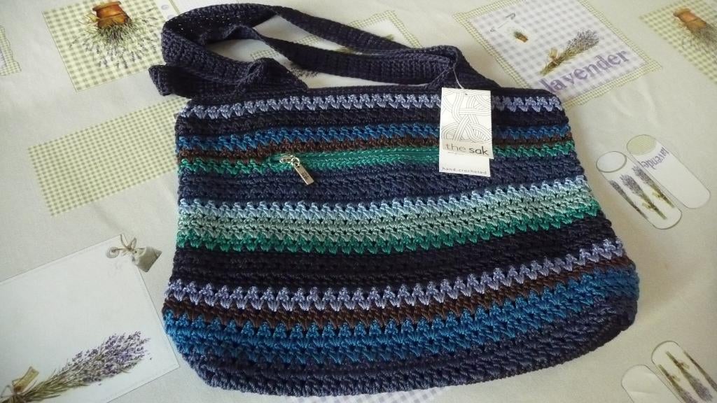 The Sak of hand-crocheted vegan handbags, Ophalen of Verzenden, Nieuw, Overige kleuren, Handtas