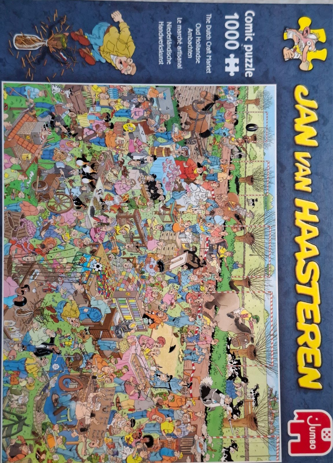 Jan van Haasteren Comic Puzzel - De Hollandse Ambachten, Ophalen, Zo goed als nieuw